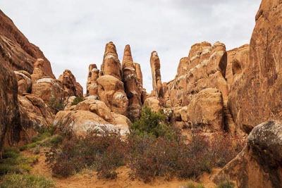 The Fiery Furnace, Arches National Park, UT